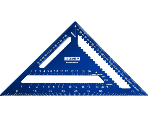 Универсальный кровельный угольник ЗУБР Кровельщик 300 мм, 5-в-1 34391-30