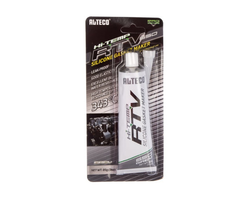 Высокотемпературный силиконовый герметик прокладок ALTECO СЕРЫЙ 85гр 87409J00