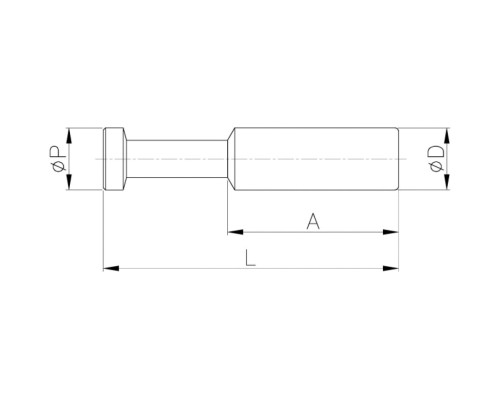 Заглушка цанги CDC Pneumatics PP 10