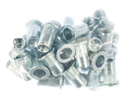 Заклепки резьбовые стальные (50 шт; M6х15.5 мм) КОБАЛЬТ 791-509