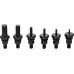 Заклепочник для резьбовых заклепок Denzel двуручный, заклепки м3, м4, м5, м6, м8, м10, m12 40501