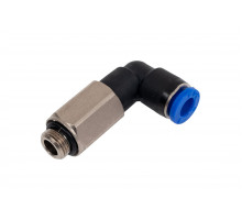 Фитинг CDC Pneumatics L-образ. 6мм с наруж. мет. резьбой G1/8 PLL 06G01
