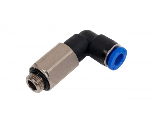 Фитинг CDC Pneumatics L-образ. 6мм с наруж. мет. резьбой G1/8 PLL 06G01