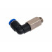 Фитинг CDC Pneumatics L-образ. 6мм с наруж. мет. резьбой G1/8 PLL 06G01