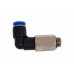 Фитинг CDC Pneumatics L-образ. 6мм с наруж. мет. резьбой G1/8 PLL 06G01