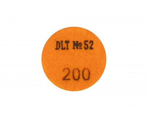 Алмазный гибкий шлифовальный круг для гравера, №52, #200, 50мм, DLT 2136