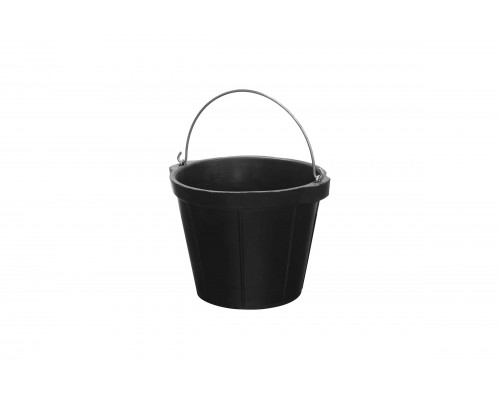 Ведро строительное гибкое усиленное DLT, 8л, тип RUBBERBUCK, арт. 2901