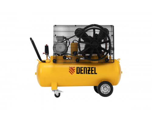 Компрессор воздушный ременной привод Denzel BCV 4000-T/100, 4.0 кВт, 100 литров, 690 л/мин 58117