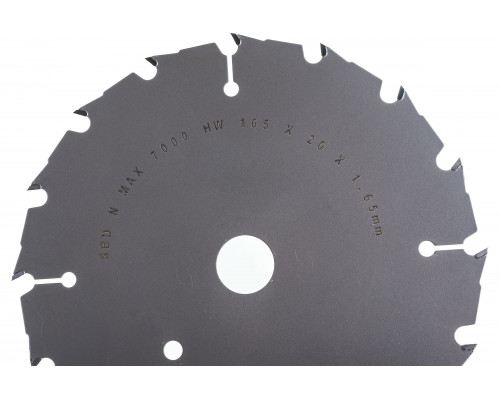 Пильный диск CONSTRUCT 165х20 мм, 16Т, ATB +24град DEWALT DT1948