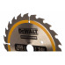 Пильный диск CONSTRUCT 165х20 мм, 24Т, ATB +24град DEWALT DT1949