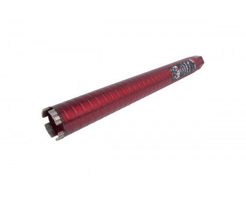 Сверло алмазное сегментное сухое Diam 52x450х4x1,1/4UNC Титан ХИТ серия Экстра (арм. бетон) 313031