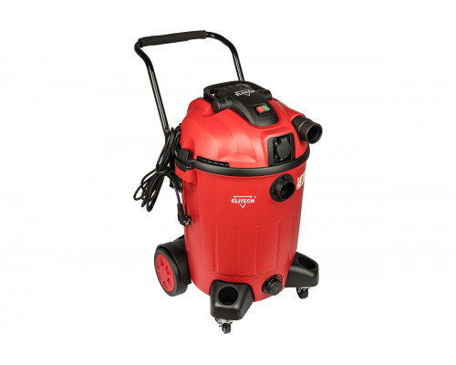 Пылесос строительный Elitech ПС 1260А 1200Вт, 60л, 200мБар 207387