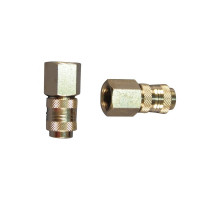 Переходник (20 шт; рапид мама - 1/4 мама) Elitech 0704.006404