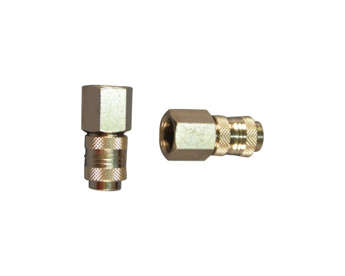 Переходник (20 шт; рапид мама - 1/4 мама) Elitech 0704.006404