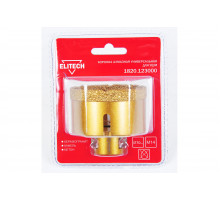 Коронка алмазная (70 мм; М14) ELITECH 1820.123000