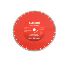 Диск алмазный сегментный по армированному бетону (400х25.4 мм) ELITECH 1110.007400