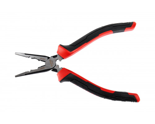 Длинногубцы Elitech 180мм, комбинированные, CrV,56-62HRC 120201 207107