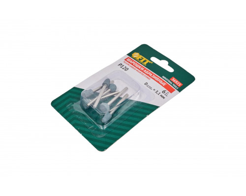 Шарошки силиконово-карбидные (6 шт; P120) FIT IT 36925