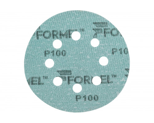 Диск на пленочной основе Film 100 шт, 125 мм, 8 отверстий, Р100 Formel 81351120100