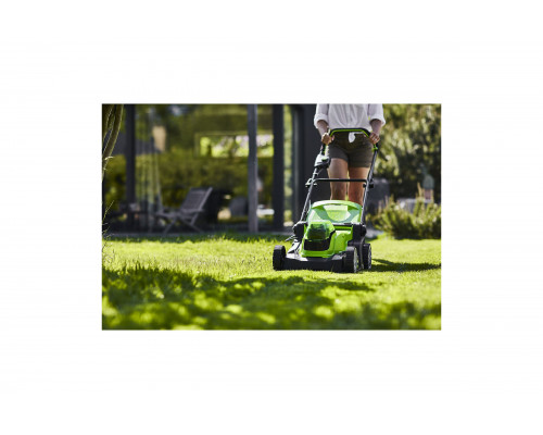 Аккумуляторная газонокосилка G24x2LM41 2х24V 41 см без АКБ и ЗУ GreenWorks 2512607