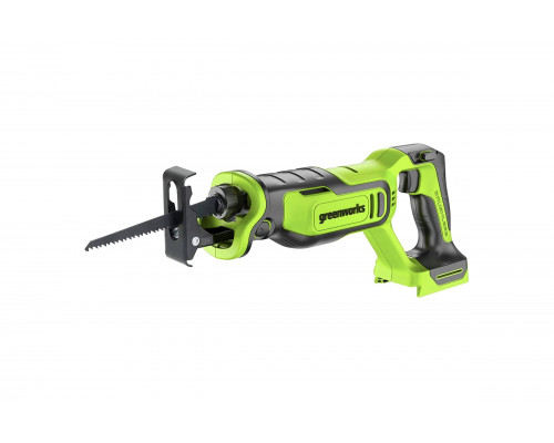 Пила сабельная аккумуляторная GreenWorks GPT-BLRS-1, 24В, б/щет., 0-3000 об/мин, рез 115 мм дер., без АКБ и ЗУ 1200607