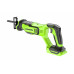 Пила сабельная аккумуляторная GreenWorks GPT-BLRS-1, 24В, б/щет., 0-3000 об/мин, рез 115 мм дер., без АКБ и ЗУ 1200607
