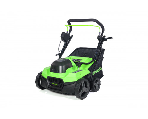 Аккумуляторный аэратор-скарификатор Greenworks 40V, бесщеточный, без АКБ и ЗУ 2517607