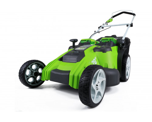 Аккумуляторная газонокосилка Greenworks Twin Force G40LM49DB 2500207