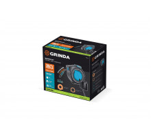 Катушка автоматическая Grinda HRA-20, шланг 20м x 1/2, на поворотном кронштейне настенная, поливочный набор 4 предмета, ProLine 428470