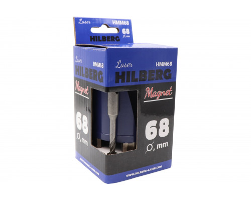 Коронка алмазная по бетону Hilberg 68 мм Laser Magnet Hмм68 HMM68