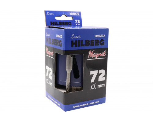 Коронка алмазная по бетону Hilberg 72 мм Laser Magnet Hмм72 HMM72