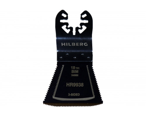 Полотно пильное погружное универсальное Hilberg Bi-M Cobalt 8% 54*40*18 TPI HR9938