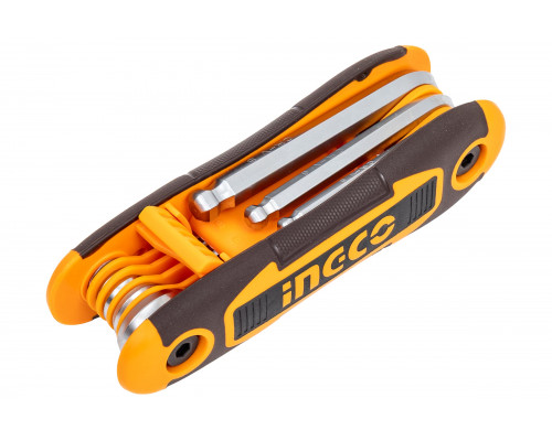 Набор шестигранников с шаром 2-8 мм INGCO INDUSTRIAL HHK14082