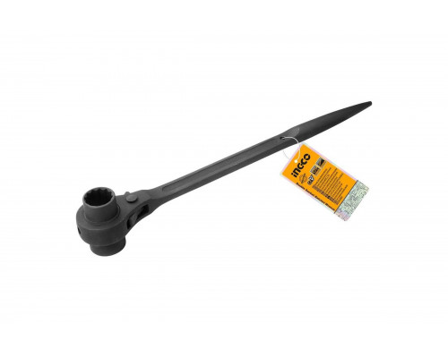Ключ трещоточный ступичный INGCO 17х19 INDUSTRIAL HRSTW17191