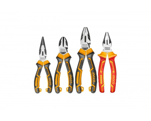 Набор шарнирно-губцевого инструмента  INGCO INDUSTRIAL SUPER SELECT 4 предмета HKPS28458