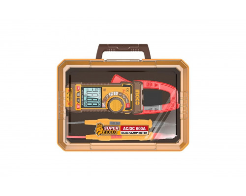 Мультиметр цифровой INGCO 600А AC/DC INDUSTRIAL DCM66002