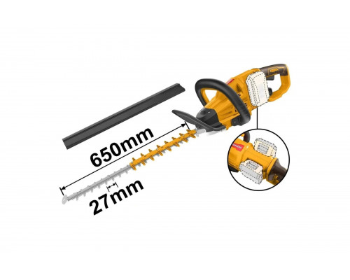 Аккумуляторный кусторез INGCO INDUSTRIAL 40 В, бесщеточная CHTLI40028