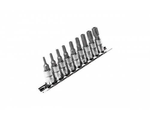 Набор насадок JTC TORX 5-гранных 1/4 TS10H-TS50H 9шт -3303 668258