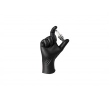 Ультрапрочные нескользящие нитриловые перчатки Jeta Safety 50 шт (25 пар), разм.XXL/11, 240 мм, 0,22мм NATRIX-50BL-11
