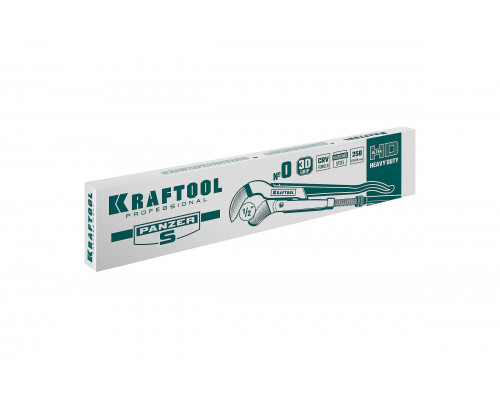 Трубный ключ KRAFTOOL Panzer-S, №0, изогнутые губки 2733-05_z02
