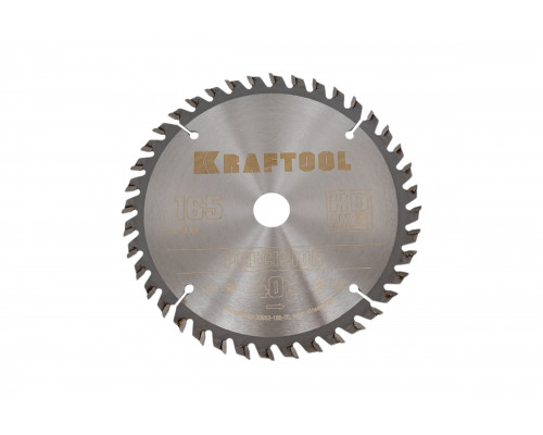 Пильный диск по дереву KRAFTOOL Precision 165x20 мм, 40т 36952-165-20