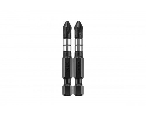 Набор ударных бит KRAFTOOL Impact Pro PH2, 50 мм, 2 шт 26191-2-50-S2