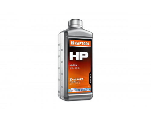 Минеральное масло KRAFTOOL HP для 2-тактных двигателей 1 л 41500-1