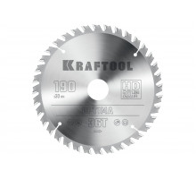 Диск пильный по дереву KRAFTOOL Optima 190x30 мм, 36Т 36951-190-30