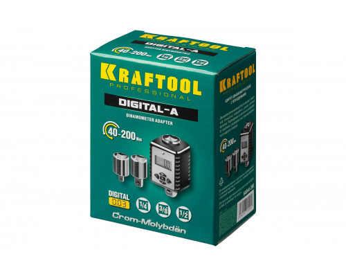 Динамометрический адаптер с переходниками KRAFTOOL Grand 1/2