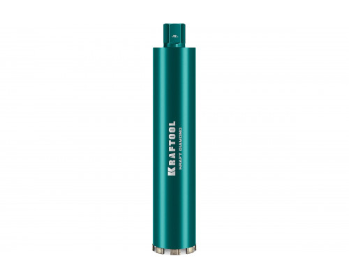 Алмазная коронка по железобетону KRAFTOOL Diamond 92 мм 29825-092