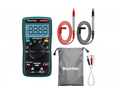 Цифровой мультиметр KRAFTOOL KM-600 59854