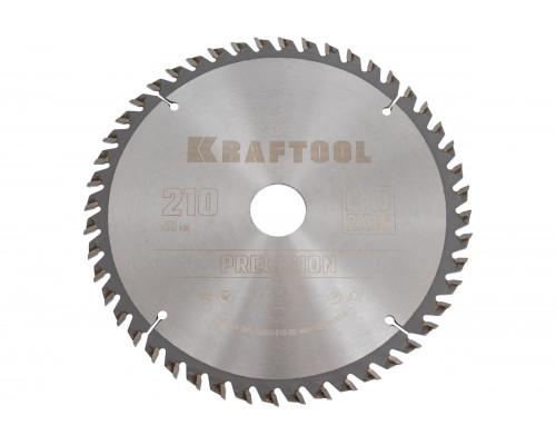Диск пильный по дереву KRAFTOOL Precission 210x30 мм, 48Т 36952-210-30