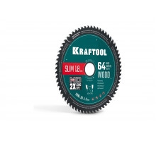 Диск пильный по дереву KRAFTOOL Slim wood cut 210 х 30 x 1.8 мм, 64Т 36955-210-30-64
