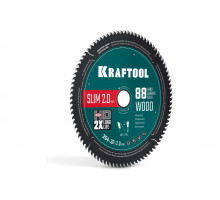 Диск пильный по дереву KRAFTOOL Slim wood cut 254 х 30 x 2.0 мм, 88Т 36955-254-30-88